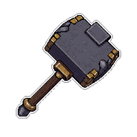 smith s blacksmith hammer  legendary ornate
