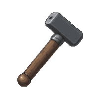 smith s blacksmith hammer  vintage antique