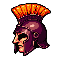 spartan crested helmet  fire enchanted molten