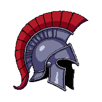 spiked centurion helm  brand new pristine