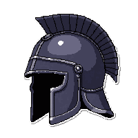spiked centurion helm  cursed dark