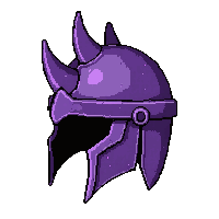 spiked centurion helm  epic purple tier