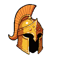 spiked centurion helm  holy blessed radiant