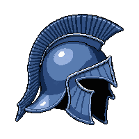 spiked centurion helm  rare blue tier