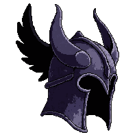 winged valkyrie helmet  cursed dark