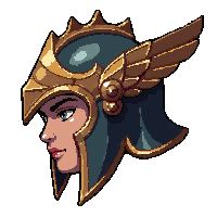 winged valkyrie helmet  legendary ornate