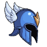winged valkyrie helmet  rare blue tier
