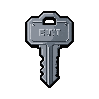 large iron key  common starter tier