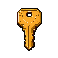 large iron key  holy blessed radiant
