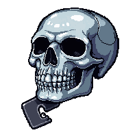 silver skeleton key  magical glowing