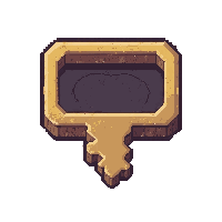small brass key  cursed dark