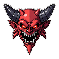 spiked iron key  demonic infernal