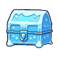 tiny lockbox key  frost enchanted icy