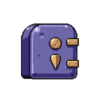 tiny lockbox key  shadow touched ethereal