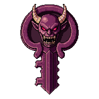 twisted obsidian key  demonic infernal