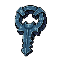 twisted obsidian key  rare blue tier