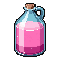 pink love potion  large gallon jug
