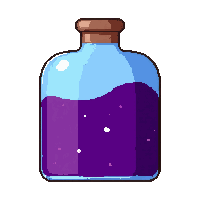 purple shadow potion  large gallon jug