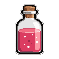 rainbow polymorph potion  almost empty