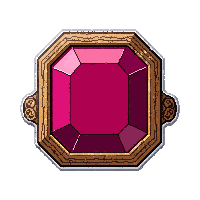 ruby gemstone ring  legendary ornate