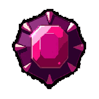 ruby gemstone ring  magical glowing
