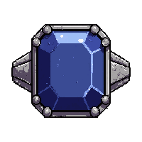 sapphire gemstone ring  ancient weathered