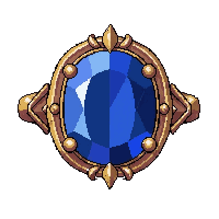 sapphire gemstone ring  legendary ornate