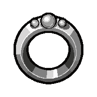 silver band ring  holy blessed radiant