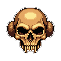 skull signet ring  legendary ornate