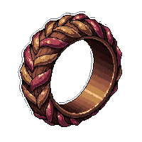 twisted vine ring  blood stained battle worn