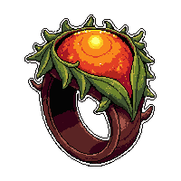 twisted vine ring  fire enchanted molten
