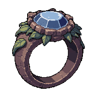 twisted vine ring  shadow touched ethereal