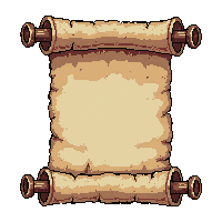 ice spell scroll  burnt edges