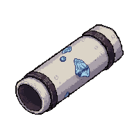 ice spell scroll  double rolled tube