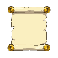 ice spell scroll  with golden caps