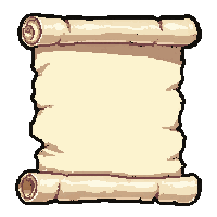 lightning spell scroll  fresh white parchment