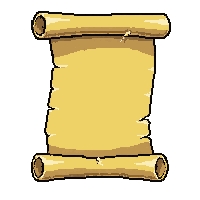 lightning spell scroll  fully unfurled