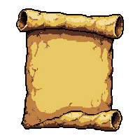 necromancy spell scroll  ancient yellowed parchment
