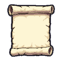 necromancy spell scroll  fresh white parchment