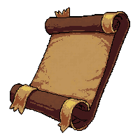 necromancy spell scroll  wrapped in leather