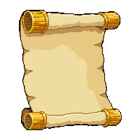 teleport spell scroll  with golden caps