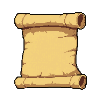 treasure map scroll  double rolled tube