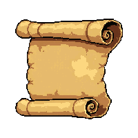 treasure map scroll  wrapped in leather
