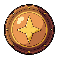 round buckler  holy blessed radiant