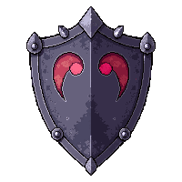 spiked combat shield  poison coated venomous