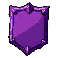 tower rectangular shield  epic purple tier