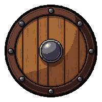 viking round wooden  brand new pristine
