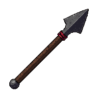 iron tipped longspear  cursed dark