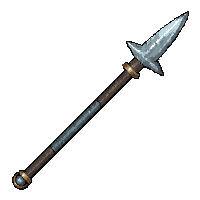 iron tipped longspear  shadow touched ethereal