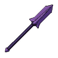 javelin throwing spear  epic purple tier